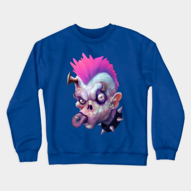 ZED HEADZ - Ear Worm Crewneck Sweatshirt by thedarkcloak